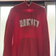 undercover 時計じかけのオレンジ 赤いフード付きパーカー　サイズは4 19aw UNDERCOVER 時計じかけのオレンジ A CLOCKWORK ORANGE HOODIE