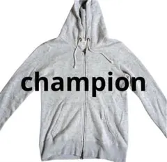 チャンピオン Championスエットフルジップパーカー グレー Mサイズ