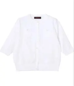 CABaN キャバン ファインポリエステル ハーフスリーブポケットカーディガンのサムネイル