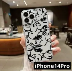【新品】スヌーピー iPhone14Pro スマホケース SNOOPY