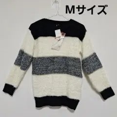 【新品】HK WORKS LONDONトップス ボーダーセーター M