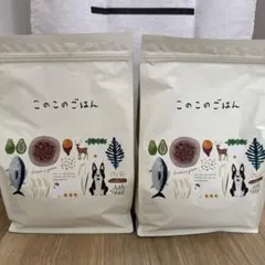 このこのごはん　1kg×6袋　新品未開封 楽天市場】【 公式 】 このこのごはん ドッグフード 全犬種 全年齢