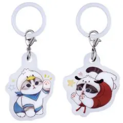 《最終価格》mofusandサンリオキャラクターズめじるしアクセサリー 2種類
