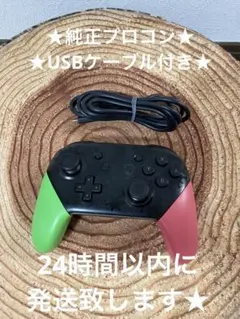 ニンテンドースイッチ 純正 プロコン スプラトゥーン2カラー