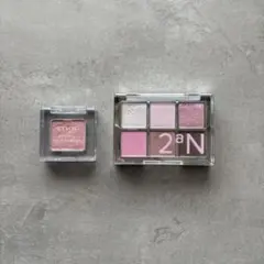 ETVOS ミネラルチークパウダー ラパンピンク 2an アイパレット 08