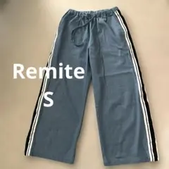 サイドライン ワイドパンツ