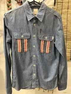 FACTOTUM ファクトタム　長袖シャンブレーシャツ　44 M？のサムネイル