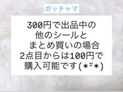 ★ポケモン ポッチャマ ステッカー シール①★
