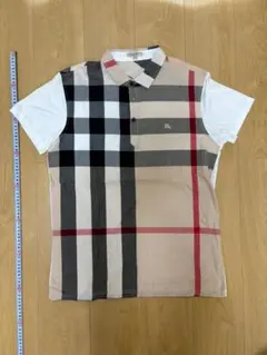 【美品】BURBERRY BRIT メガチェック ポロシャツ XL 綿100%