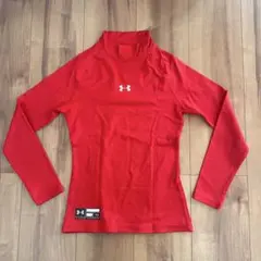 アンダーアーマー コールドギア ジュニア YLG 赤