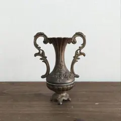 アンティーク調 双耳 花瓶 オブジェ