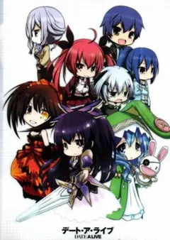 ML1-7　デート・ア・ライブ　クリアファイル