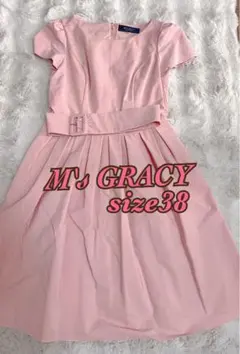 【入学♡シーズン】M's GRACY ピンク ワンピース サイズ38