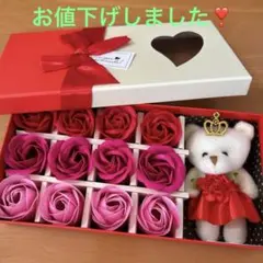 ソープフラワー薔薇石けんギフト BOX