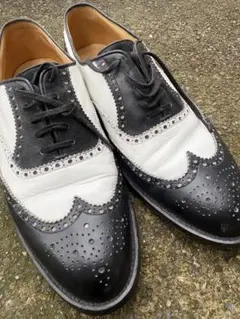 TAKEO KIKUCHI ウィングチップ コンビシューズのサムネイル