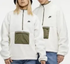 Nike フリースジャケット ホワイト XXL