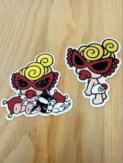 ヒスミニ　ムック本　ステッカー２枚　シール