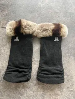 ランバン　LANVIN ファー付き　手袋