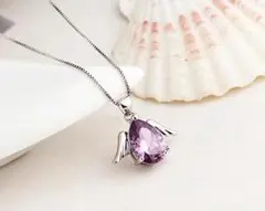 刻印/エンジェルドロップクオーツネックレス Ac_nec045