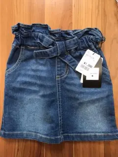【新品未使用】フタフタ　futafuta ハイウエストデニムスカート