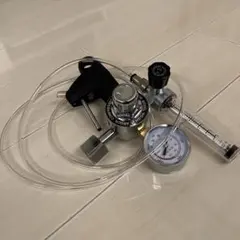 自作 接続ホース コラヴァンと高圧ガスボンベを繋げる 接続パーツ2個