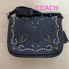 レア♡未使用　COACH スタッズショルダーバッグ