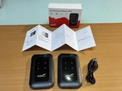4G LTE-Advanced Mobile WiFi 2台セット