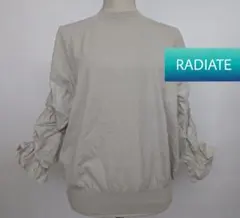SALE【RADIATE】無地　長袖トップス　ライトグレー　9号