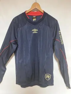 【UMBRO】長袖 ピステ　L ネイビー トレーニングウェア　サッカー　スポーツ