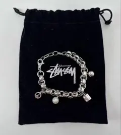 2026年最新】STUSSY カラー：シルバー系 メンズ ブレスレットの人気