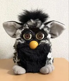 初代ファービー　白黒ヒョウ柄　ジャンク品