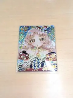 ひみつのアイプリ　メロディバズリウムアンサンブルブルー　タマキ　サイン　カード