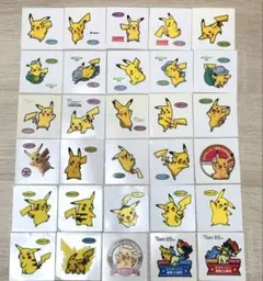 こ*り様 ポケモンパン デコキャラシール☆ ピカチュウ まとめ売り30枚