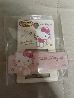 ハローキティ ハンドメイド ヘアピン
