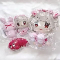 名取さな　ぬいぐるみセット 名取さな」のぬいぐるみが10月31日よりeeo Store（通販）に登場