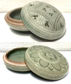 青磁　香合 2025年最新】Yahoo!オークション -青磁 香合の中古品・新品・未