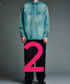 A.PRESSE Vintage Western Denim Shirts 2のサムネイル