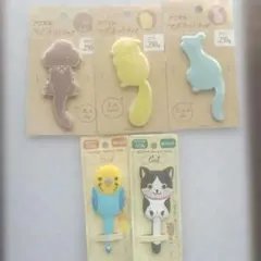 動物マグネットセット（犬・リス・猫.オウム