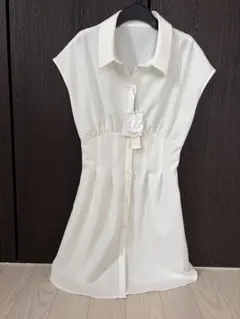 リゼクシー　シャツワンピース