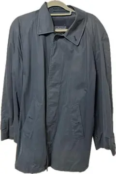 Burberry ステンカラーコート ネイビー