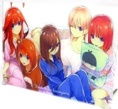 五等分の花嫁「五つ子 パジャマ 集合 ～GOTO AKIBA!～」アクリルパネル
