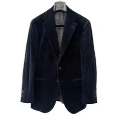 【美品】Caccioppoli コーデュロイジャケット ダークブルー 46