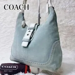 coach コーチ ソーホー f13132 ワンショルダー 水色 SOHO - メルカリ
