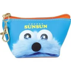 ポーチ パペットスンスン 三角ミニポーチ アップ　送料無料　新品・未使用