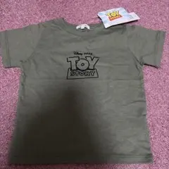 ビーミングバイビームス　ディズニー　ピクサー　トイストーリー　Tシャツ　カーキのサムネイル