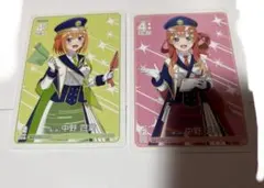推し旅　五等分の花嫁　カードゲーム限定PRカード　中野 四葉 五月set