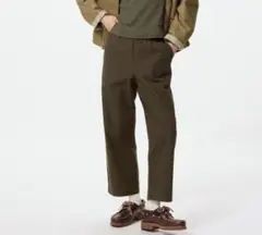 UNIQLO コットンリラックスアンクルパンツ