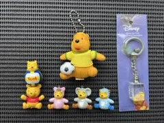 くまのプーさん　フィギュア・ぬいぐるみ等　 ■7点セット