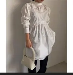 Ameri CURVED GATHER PUFF SLEEVE TUNIC - メルカリ