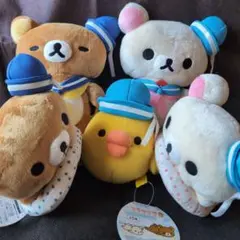 リラックマ　コリラックマ　うきわマスコットキーチェーン 新品未使用 レア リラックマ コリラックマ うきわマスコットキー